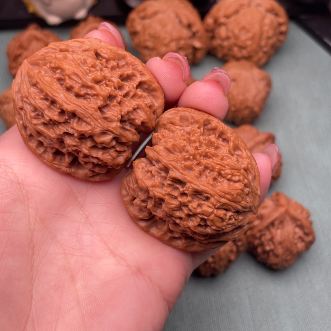 小***事文玩核桃把件全品南疆石42