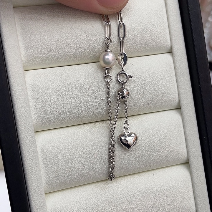 海水珍珠吊坠(不含链)银S925镶嵌