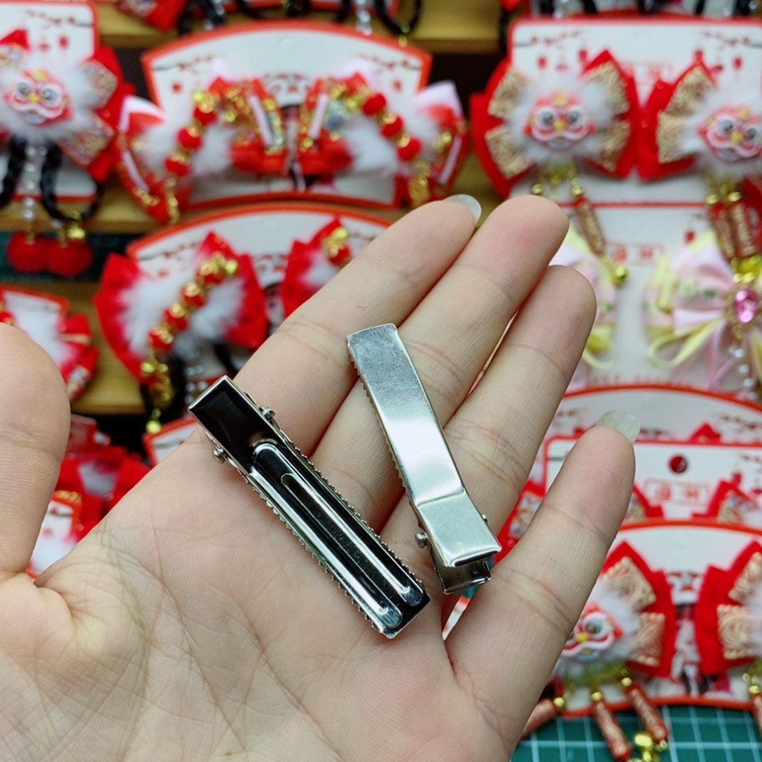 5厘米双叉夹 银色100个