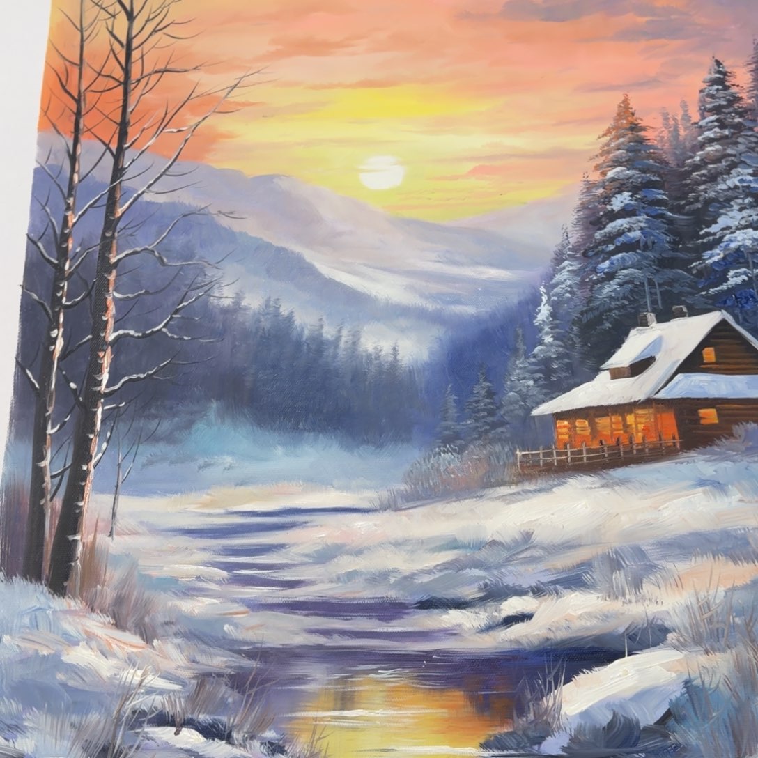 油画在哪呢我想问一下你们