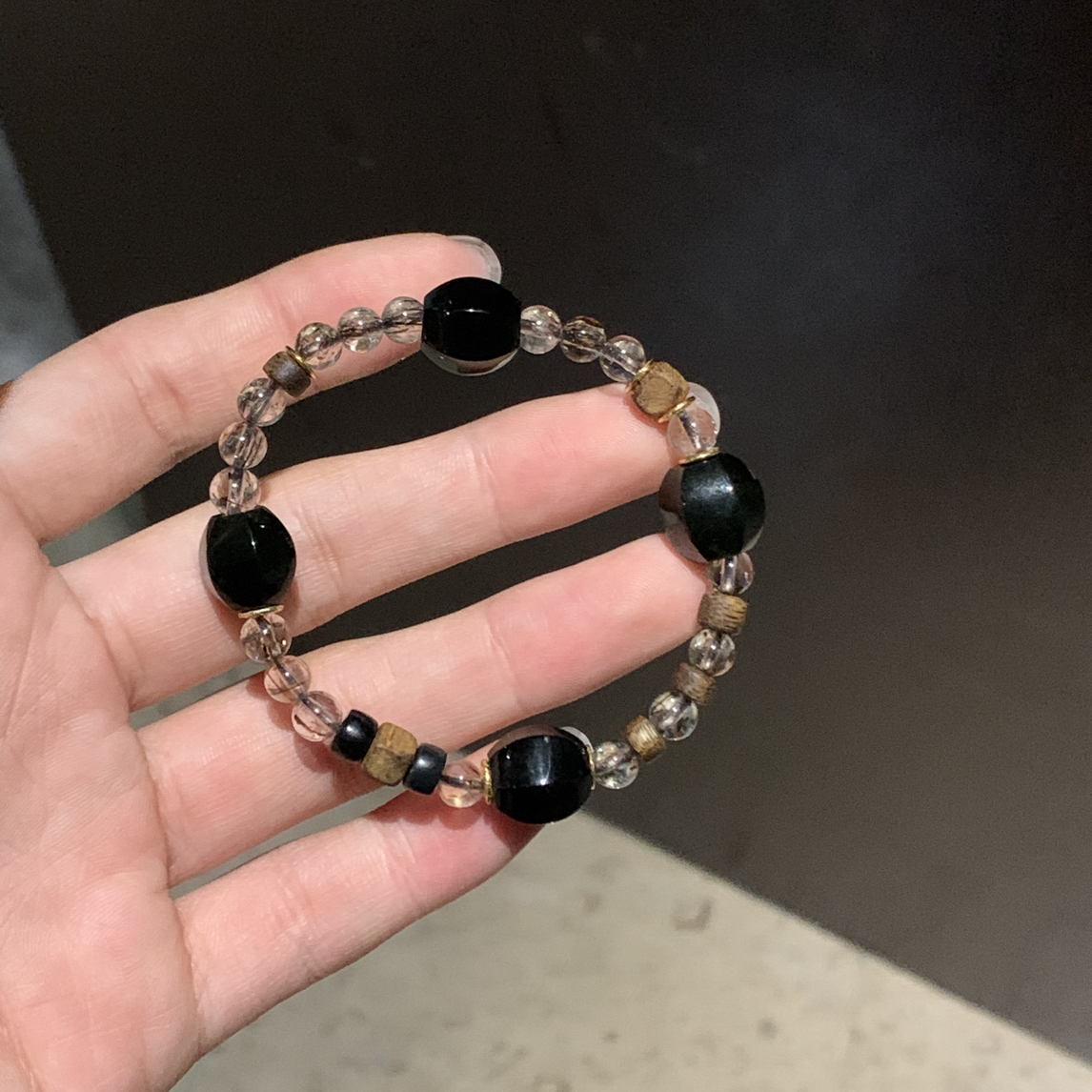 Tracer•超七黑青 设计款手串