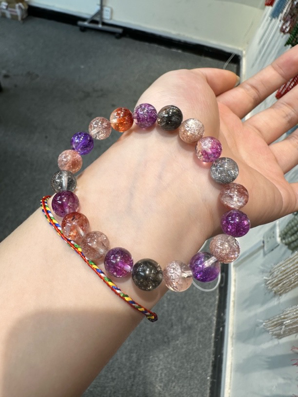 烟花超七卡9+毫米手串