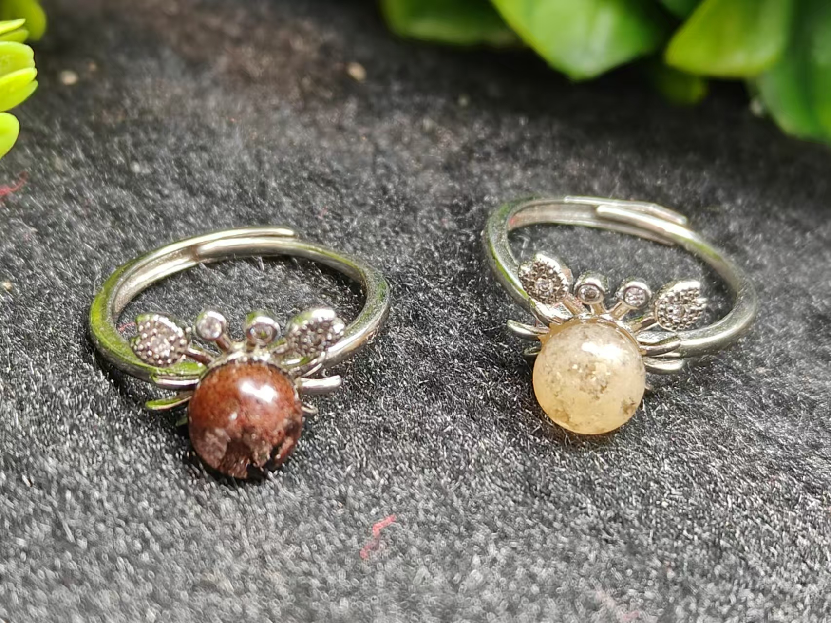 CT3850【任会长珠宝】水晶戒指-活口-多样性只发一件