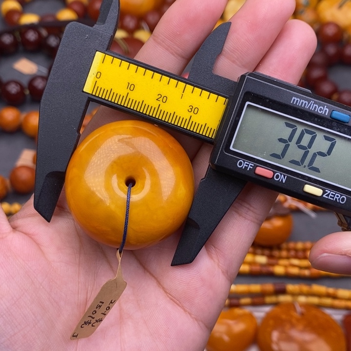 琥珀未镶嵌裸石蜜蜡L