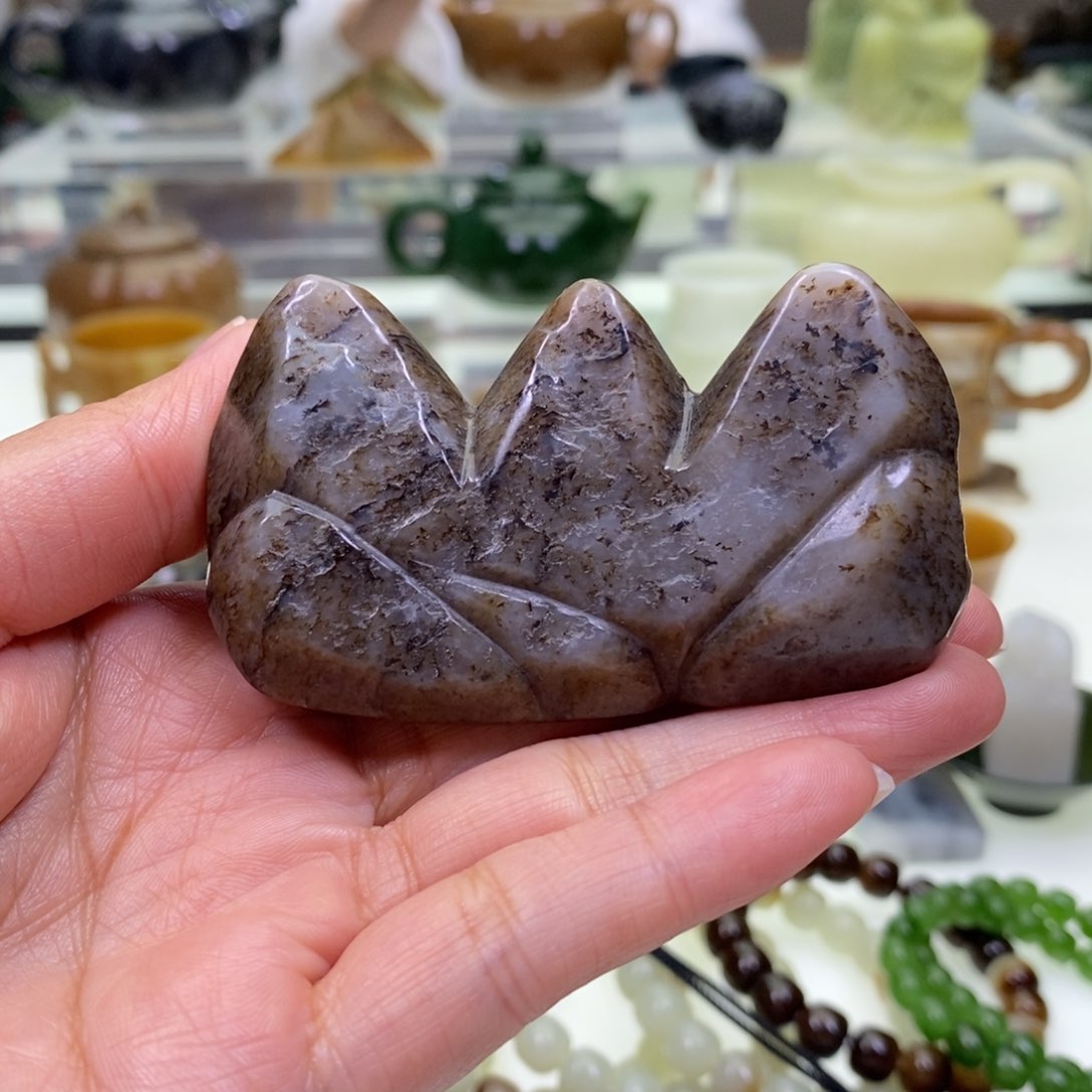 和田玉小山子未镶嵌