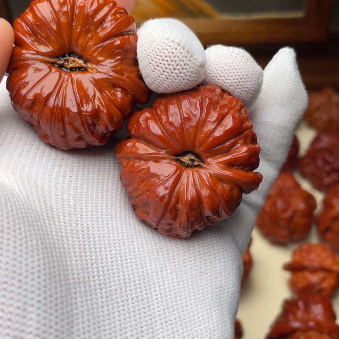 文玩核桃把件南瓜40