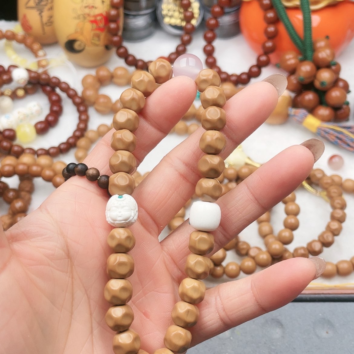 【闪购商品】手串猴头核桃꧁****꧂猴头核桃精品奶酪配饰