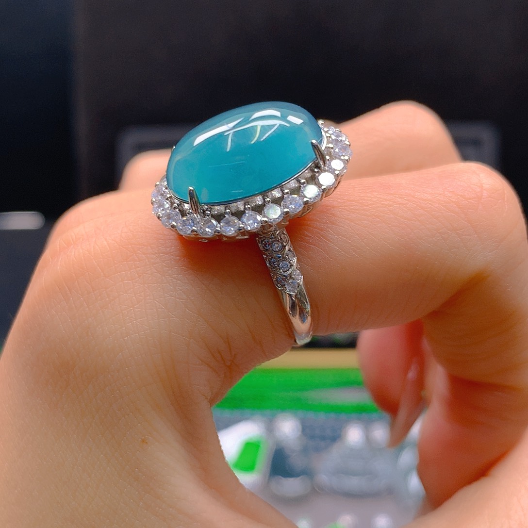 未镶嵌戒指翡翠天然翡翠