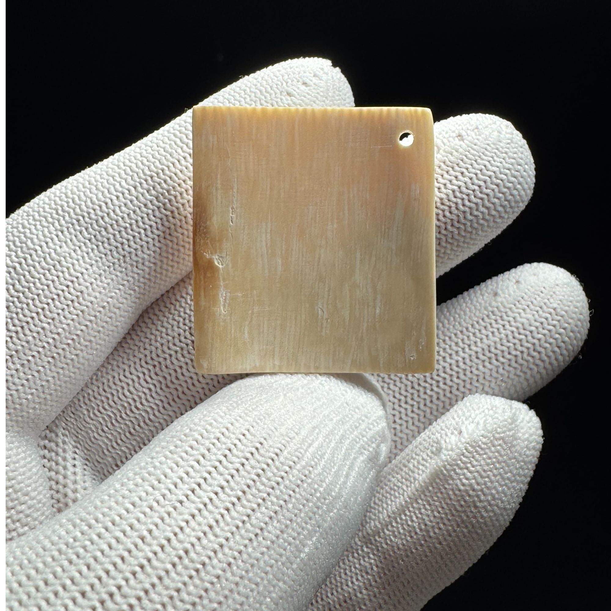 F8214天然猛犸牙牌子支持鉴定假一罚四