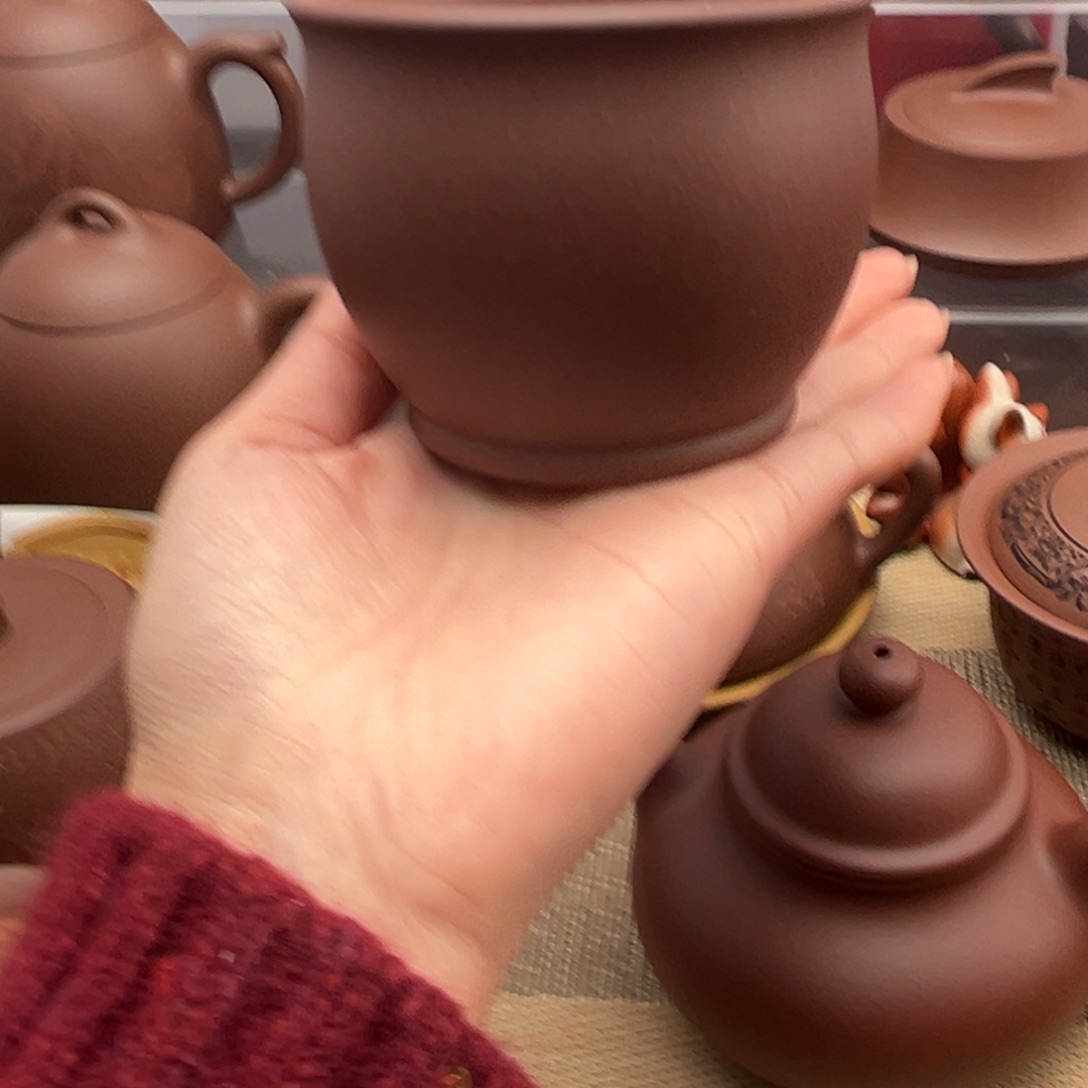 潘***子茶壶紫砂底槽清主人杯