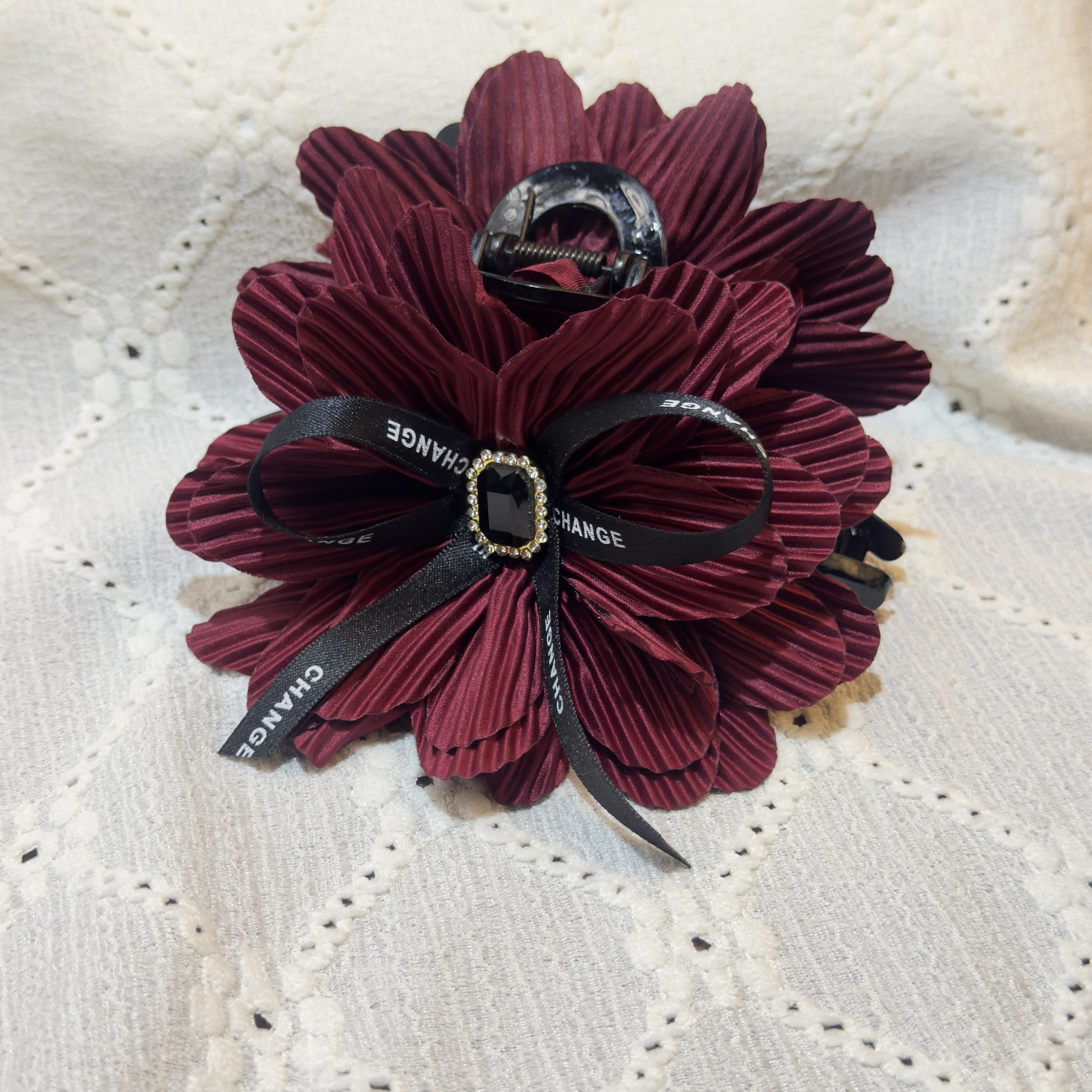  【澄沐几禾】FQ-040原创设计定制发卡发夹韩系轻奢时尚可爱重工