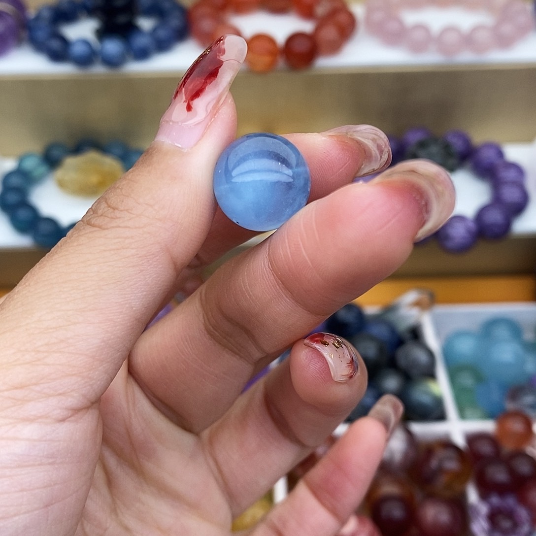 紫晶珠宝半成品未镶嵌浅