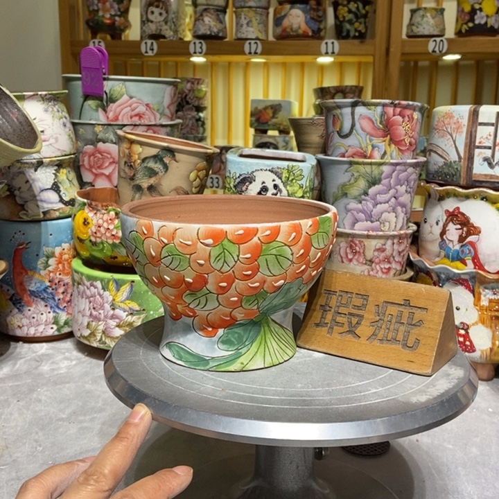 景德镇艺术手绘作品