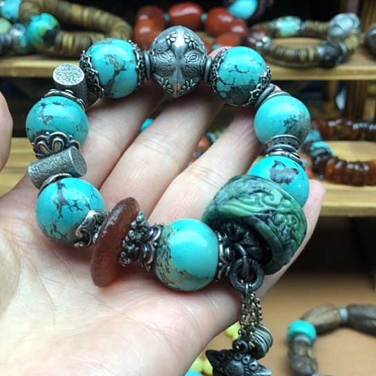 卷***儿女款项链搭配独家订制