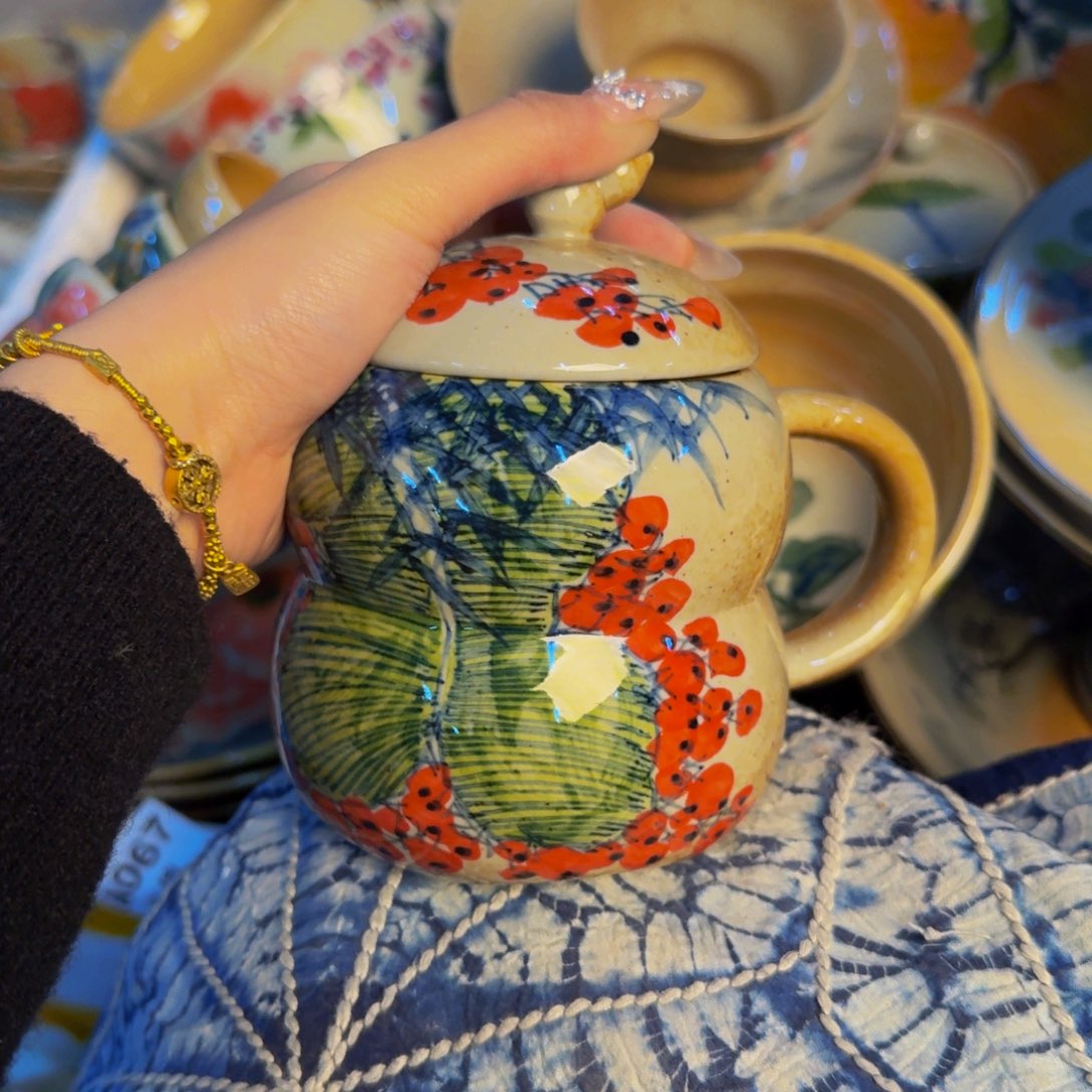 瓷片景德镇陶瓷手工手绘