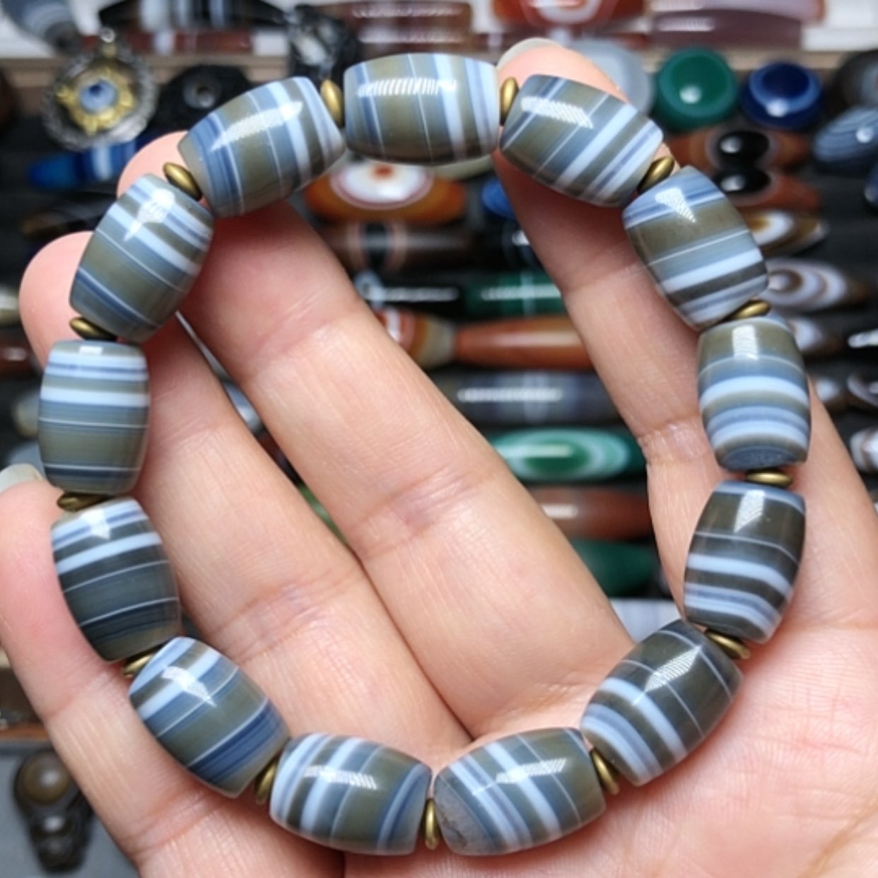 【闪购商品】玛瑙/玉髓颈饰未镶嵌