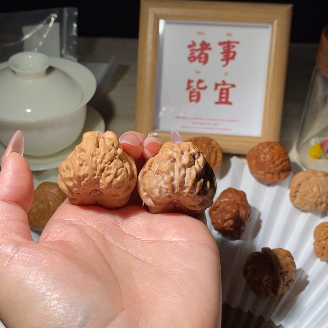 文玩核桃吊坠蛙蛙37