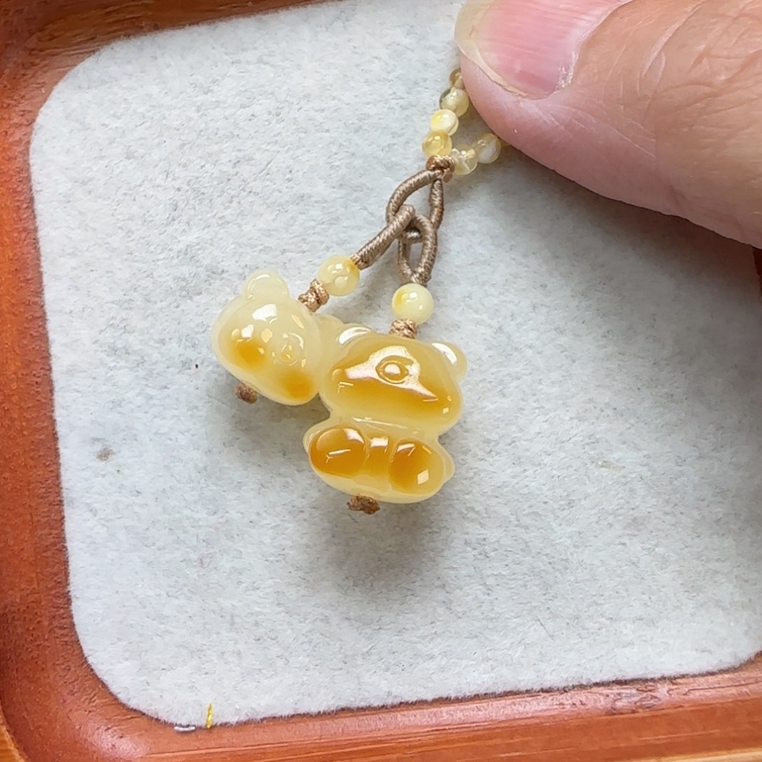 琥珀未镶嵌珠宝奇石定制