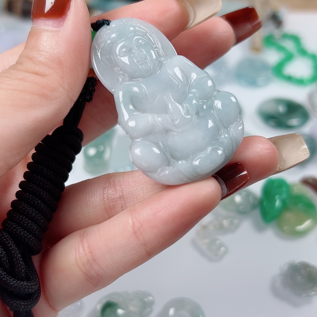 玛瑙/玉髓戒指未镶嵌翡翠吊坠