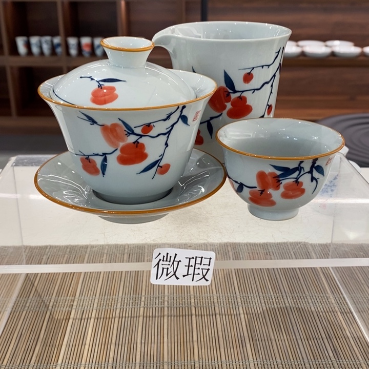 釉下老陶泥手工绘