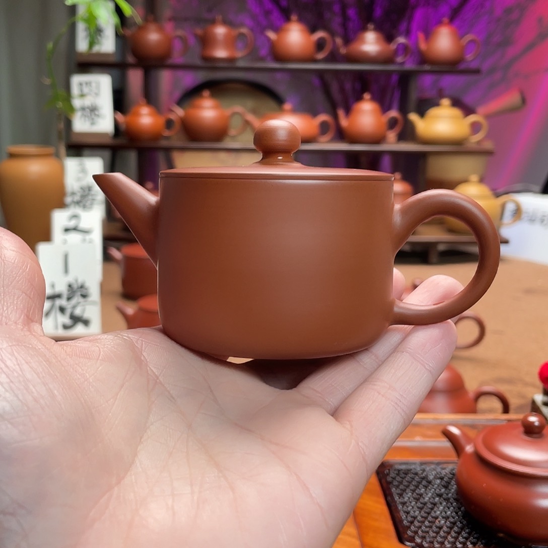 紫砂茶壶超薄汉瓦130c