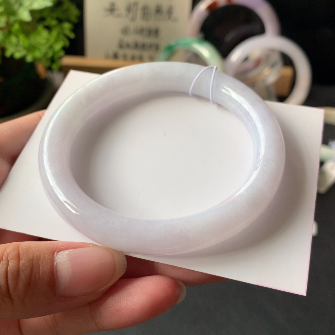 翡翠未镶嵌手镯20号强推56.8-10.2-9.5