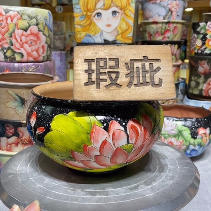 景德镇艺术手绘作品