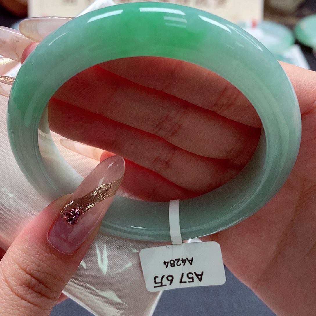 翡翠手镯未镶嵌22（68号）