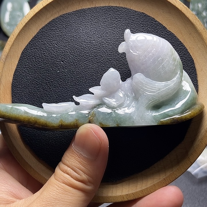 翡翠颈饰未镶嵌缅甸a货