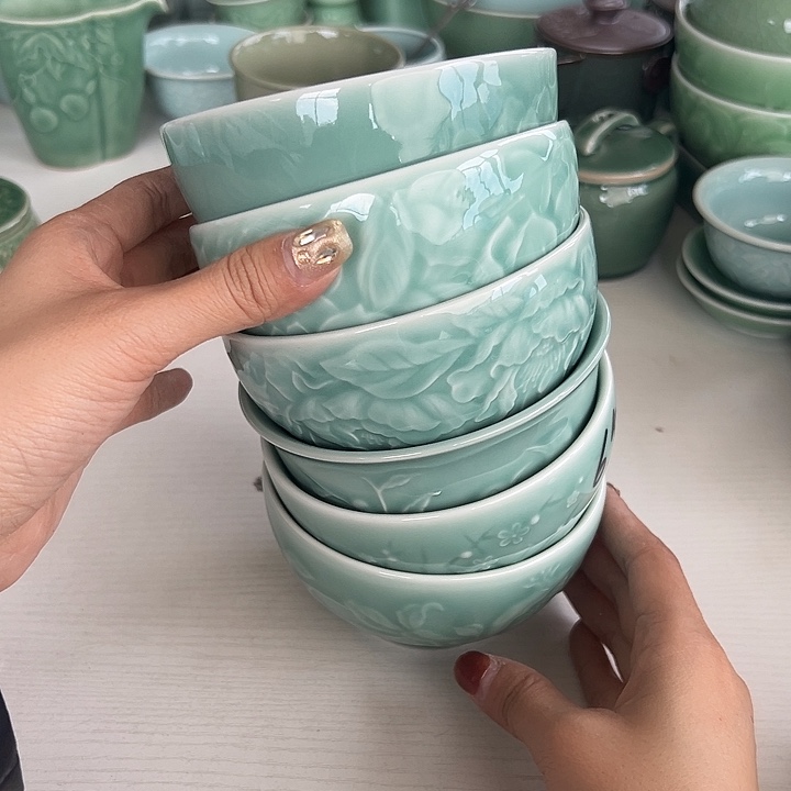 小米茶器龙泉青瓷