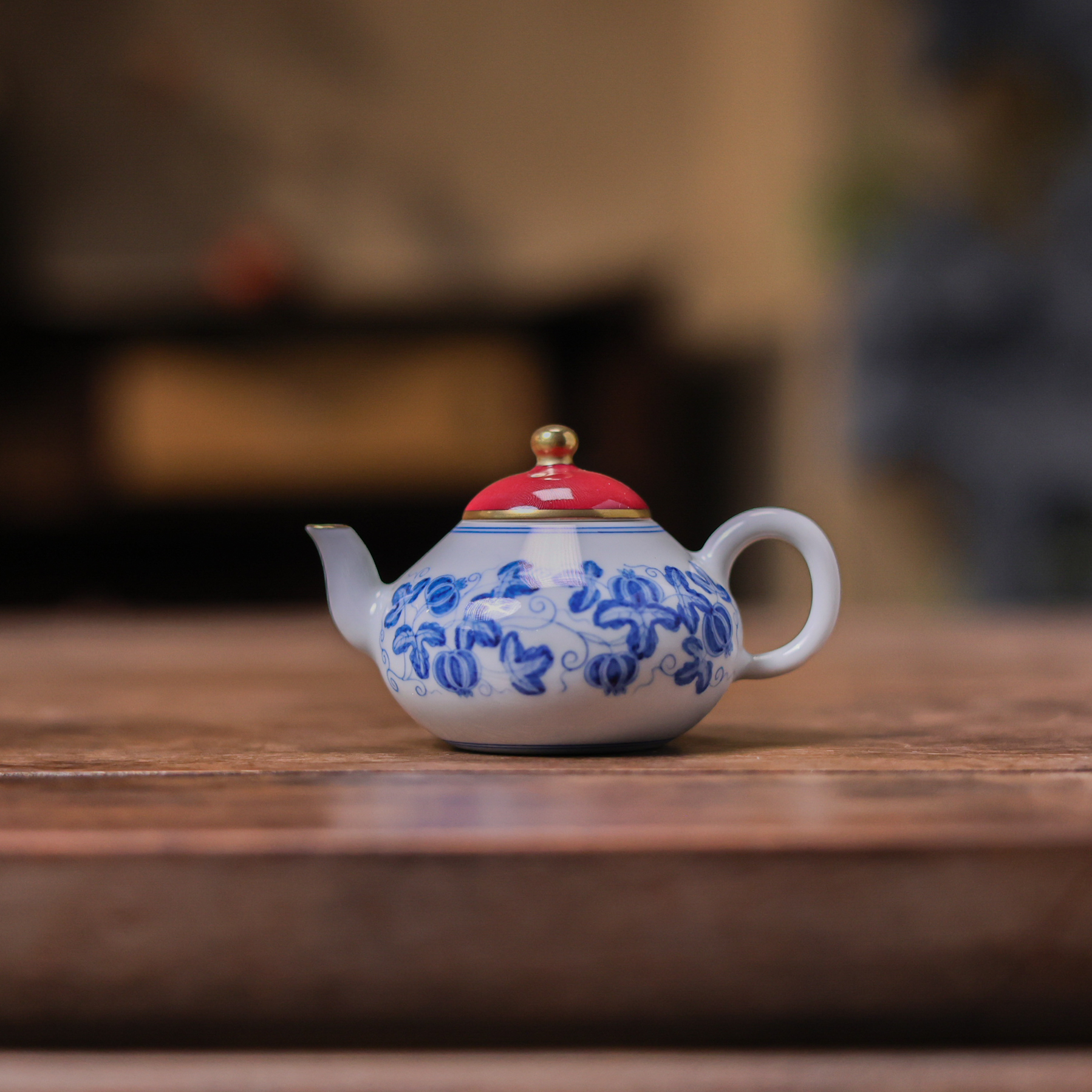 【悦生活】西瓜-华隐堂-小壶-85ml（华隐S1127）