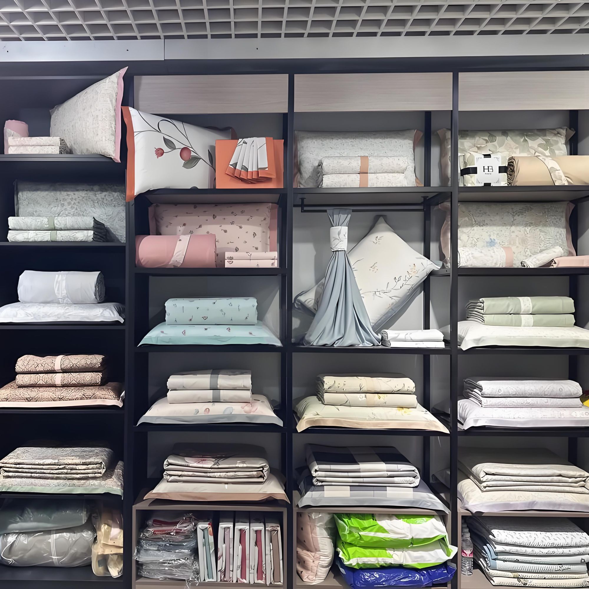沐晚家纺M直播家用纯棉全棉床品床单被罩四件套纯棉微瑕家纺