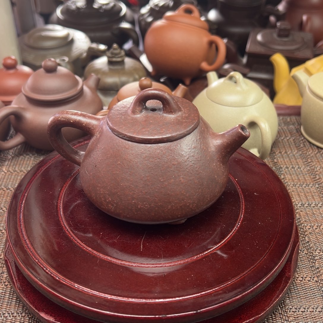 茶壶紫砂宜兴原矿紫砂壶150毫升容量