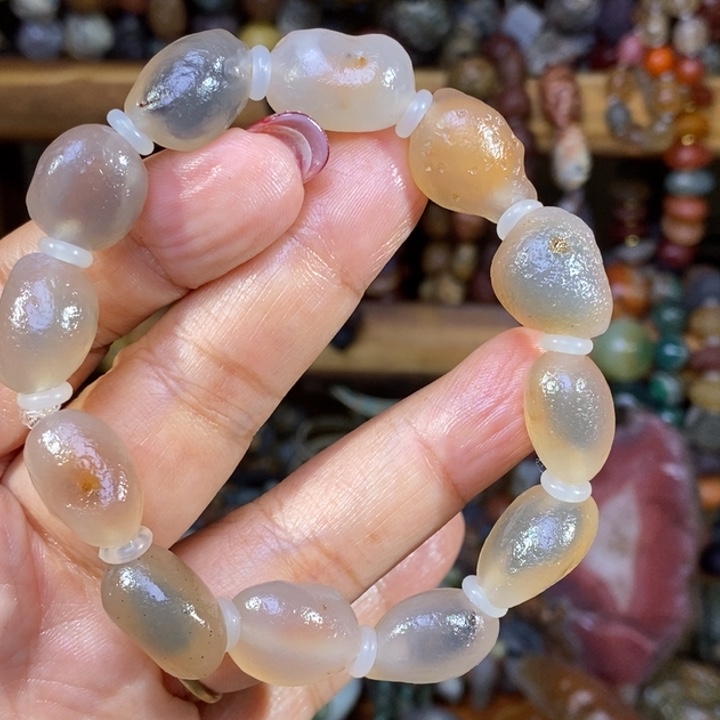 玛瑙/玉髓珠宝半成品未镶嵌