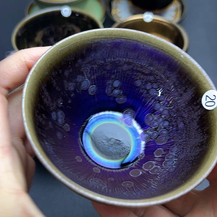 茶盏建窑建盏主人杯