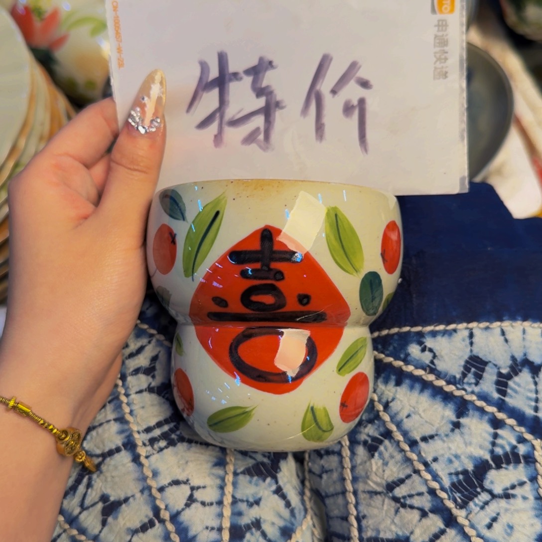 瓷片景德镇陶瓷手工手绘