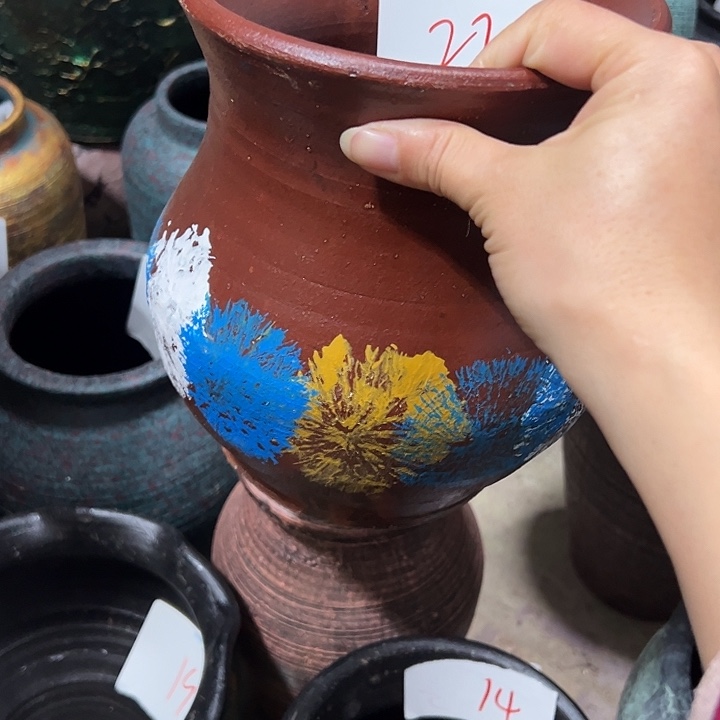 彩绘福袋高20口15默认打孔