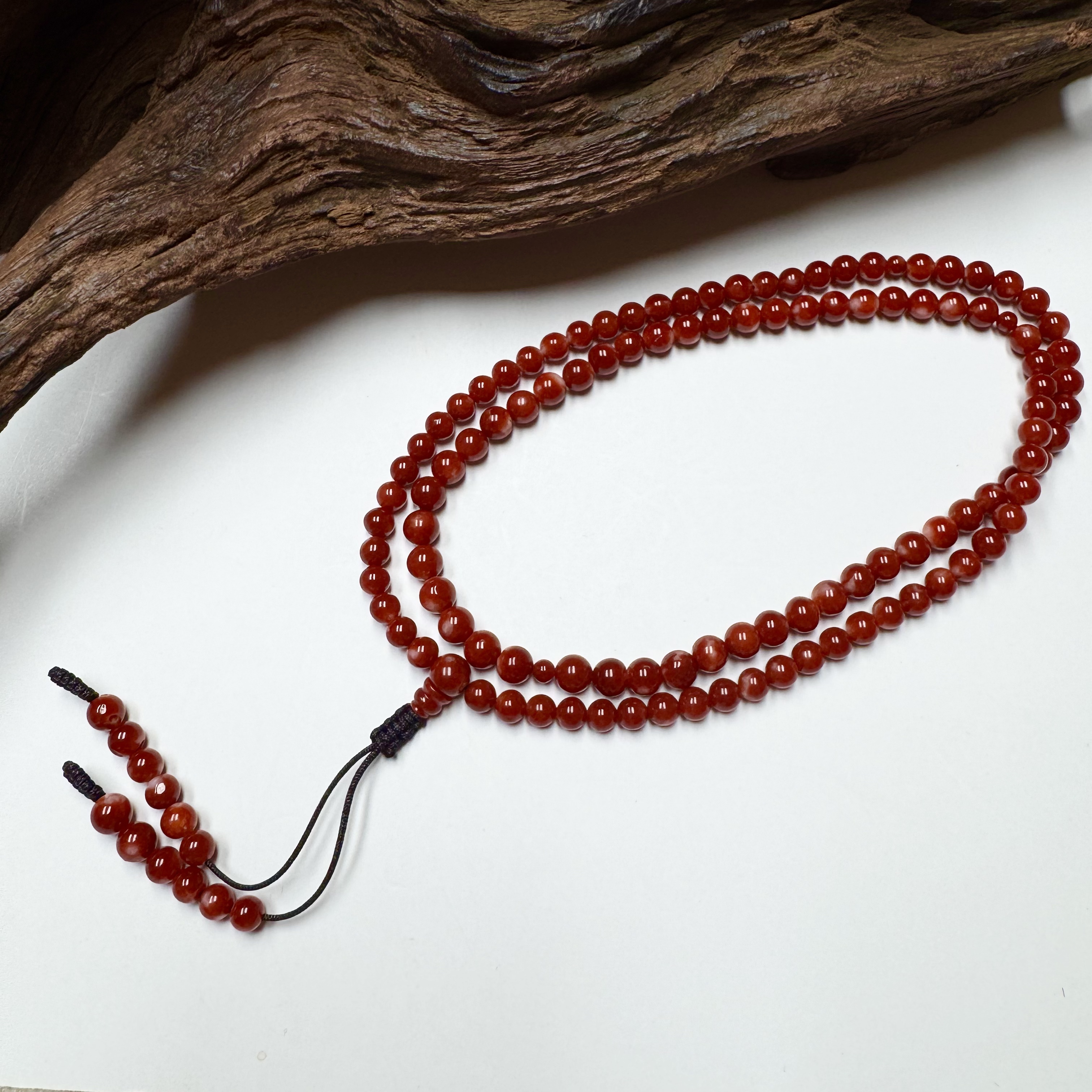 阿卡珊瑚108珠5mm+/23.98g——129023