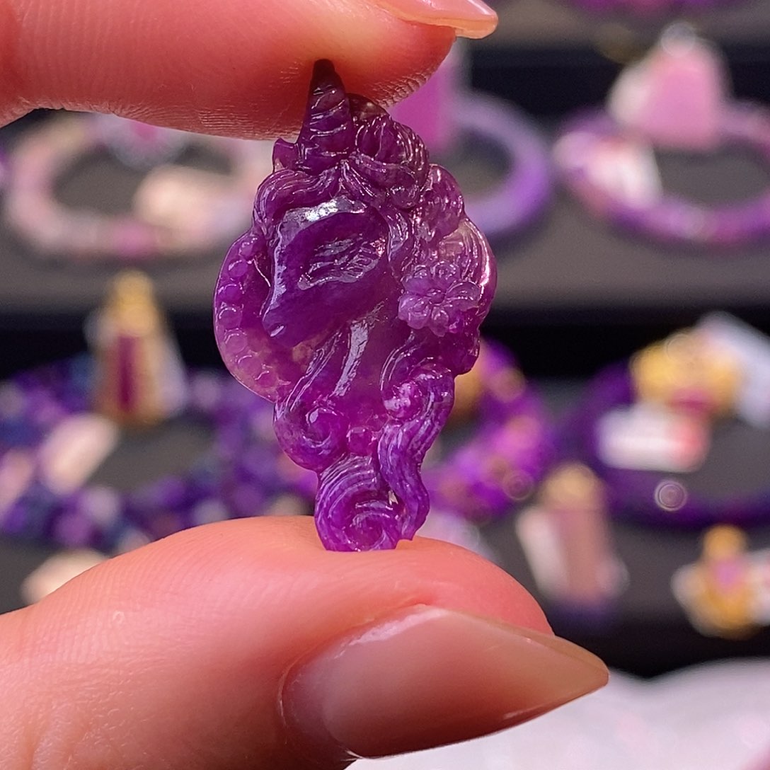 苏纪石（舒俱来）未镶嵌吊坠(不含链)