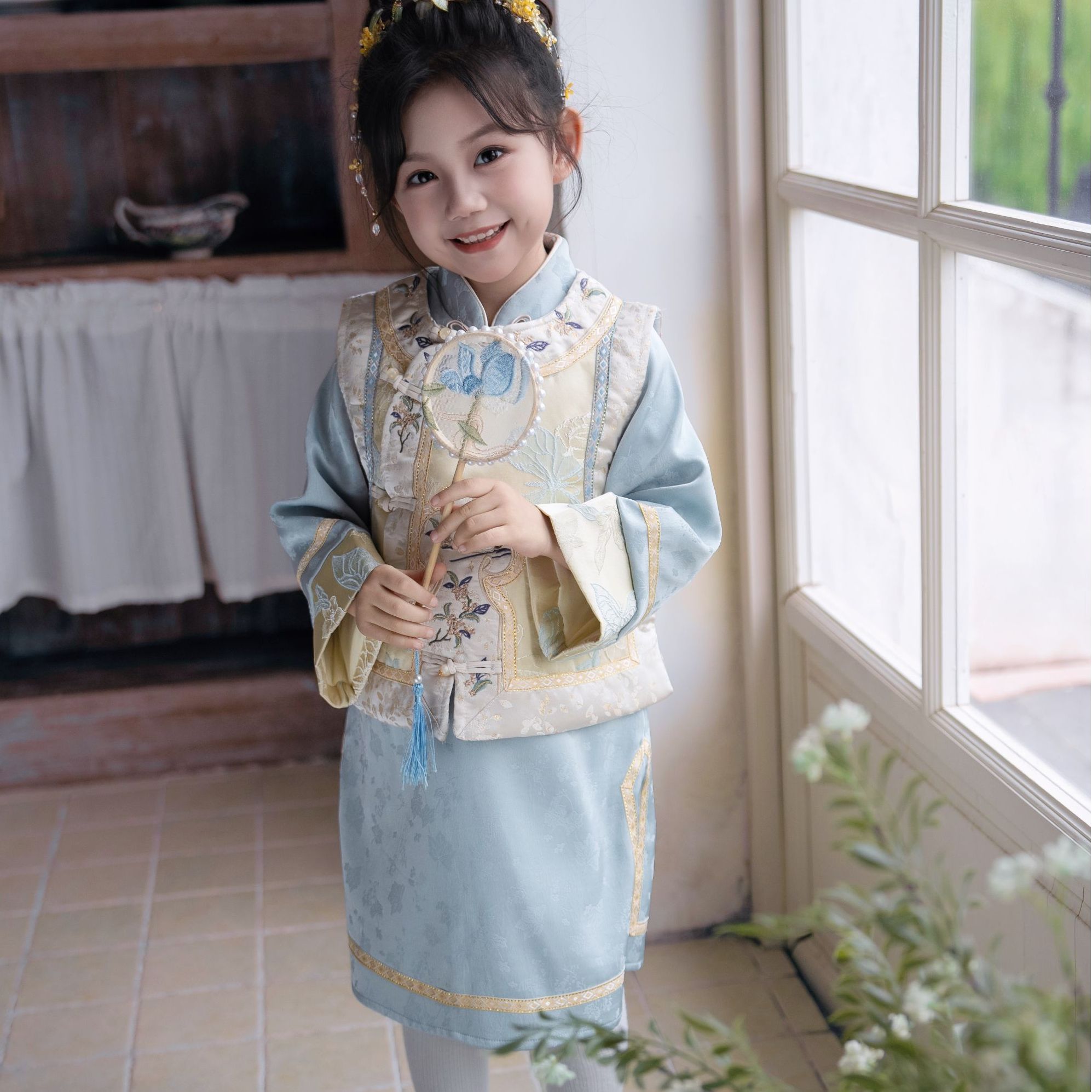 霜月格格服汉服连衣裙秋季新款连衣裙2025高货