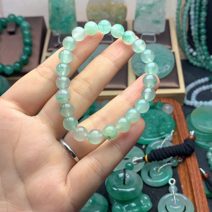 未镶嵌石英质玉珠宝半成品