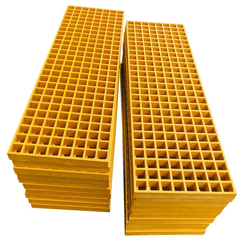 玻璃钢格栅地沟排水盖板污水处理厂平台踏板光伏检修走道网格板