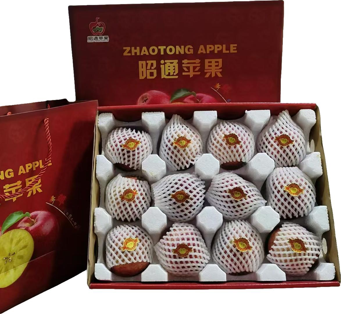 【礼盒包装】 云南昭通高原红冰糖心丑苹果水果 新鲜原生态本地送礼