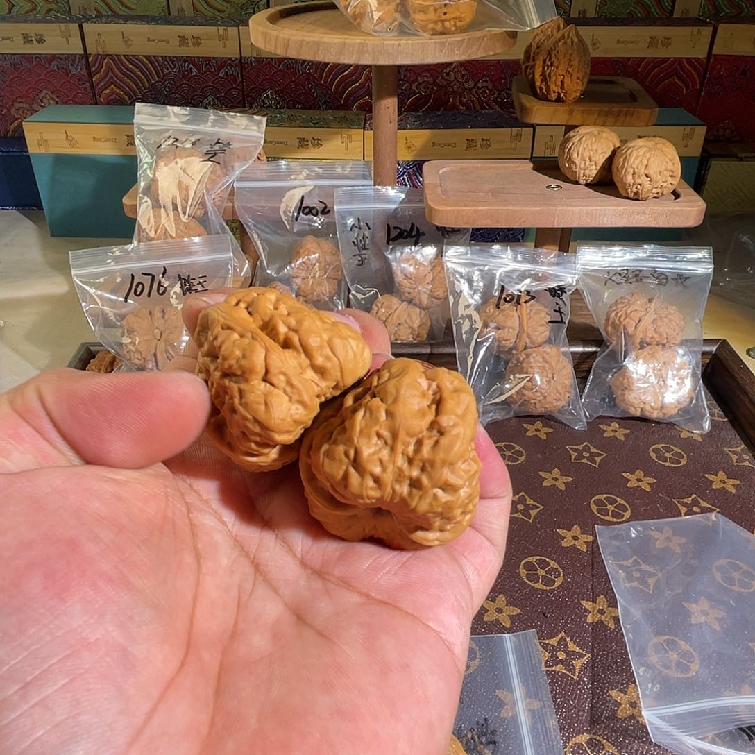 七***夜把件文玩核桃4020