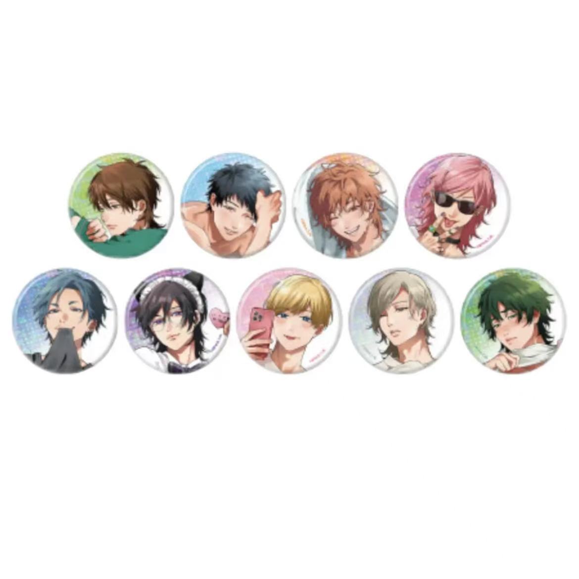 【无节操摄影部】无节操AJ2025 西服鲜花 吧唧贴纸（默认代拆）