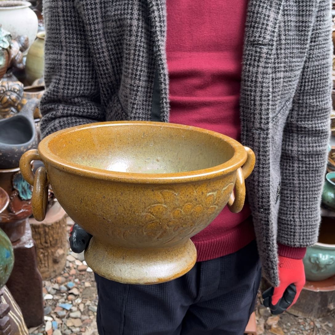 红陶高15口25无孔