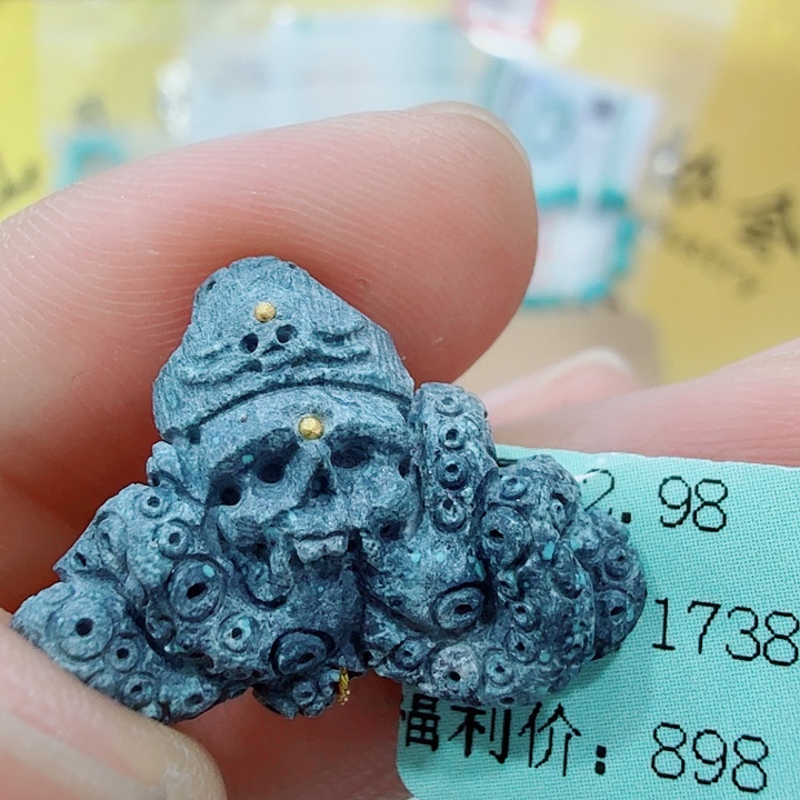 绿松石未镶嵌配饰