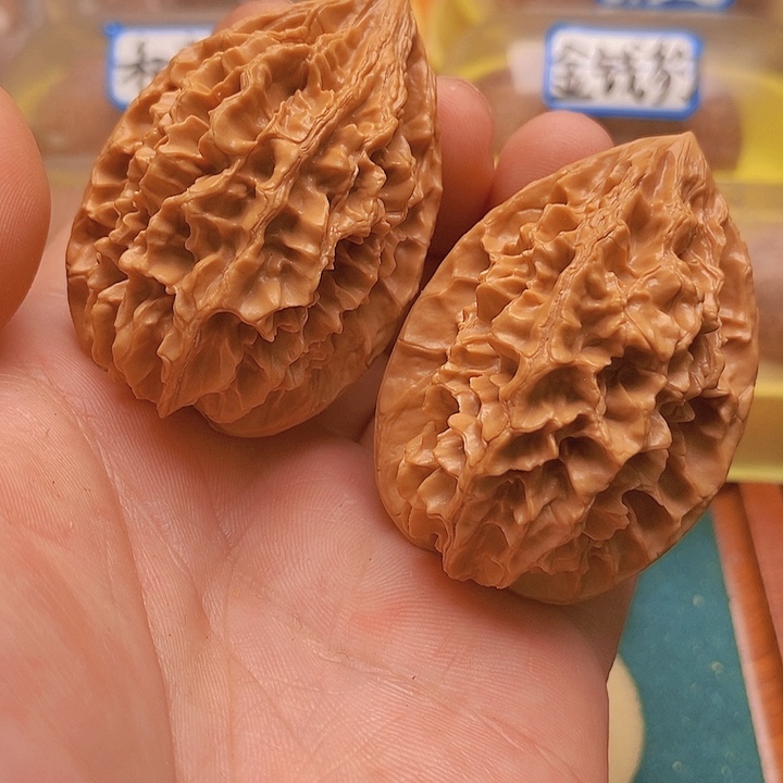 文玩核桃把件40招财鼠