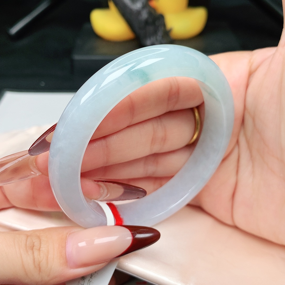 未镶嵌手镯翡翠58-59圈口