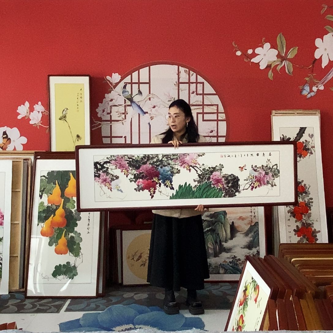 国画手写手绘47✖️162国画作品